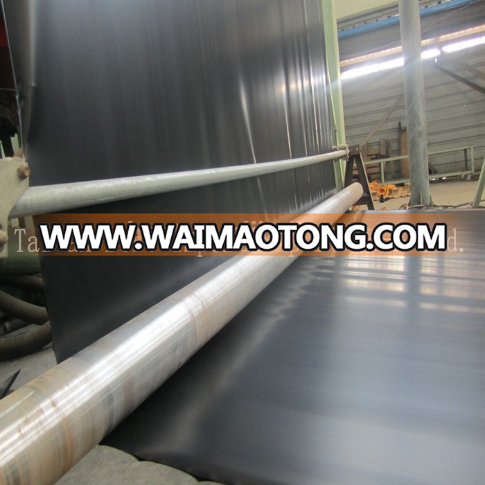 Competitive price Black Plastic Rolls 1mm HDPE Geomembrane